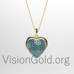 Delicate Heart Necklace for Women 0356