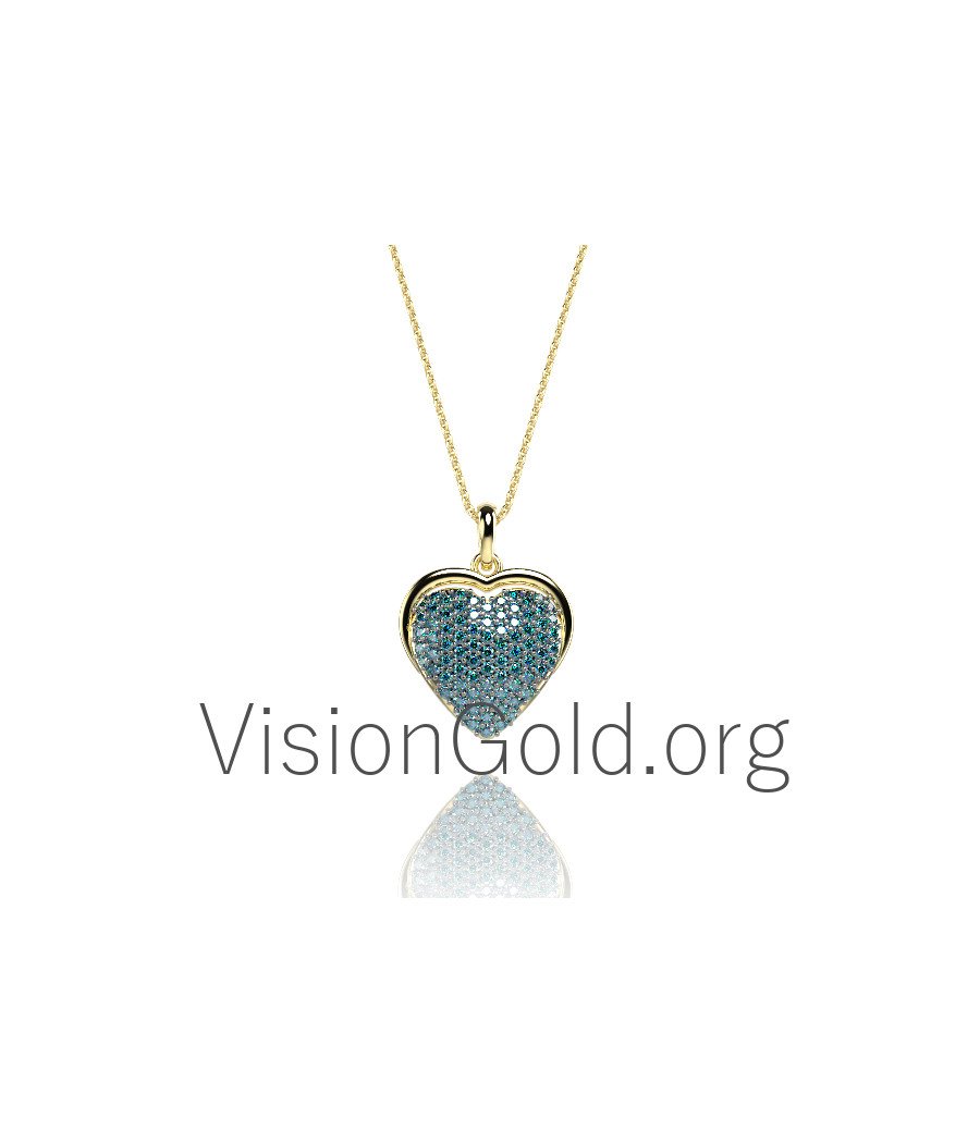 Delicate Heart Necklace for Women 0356