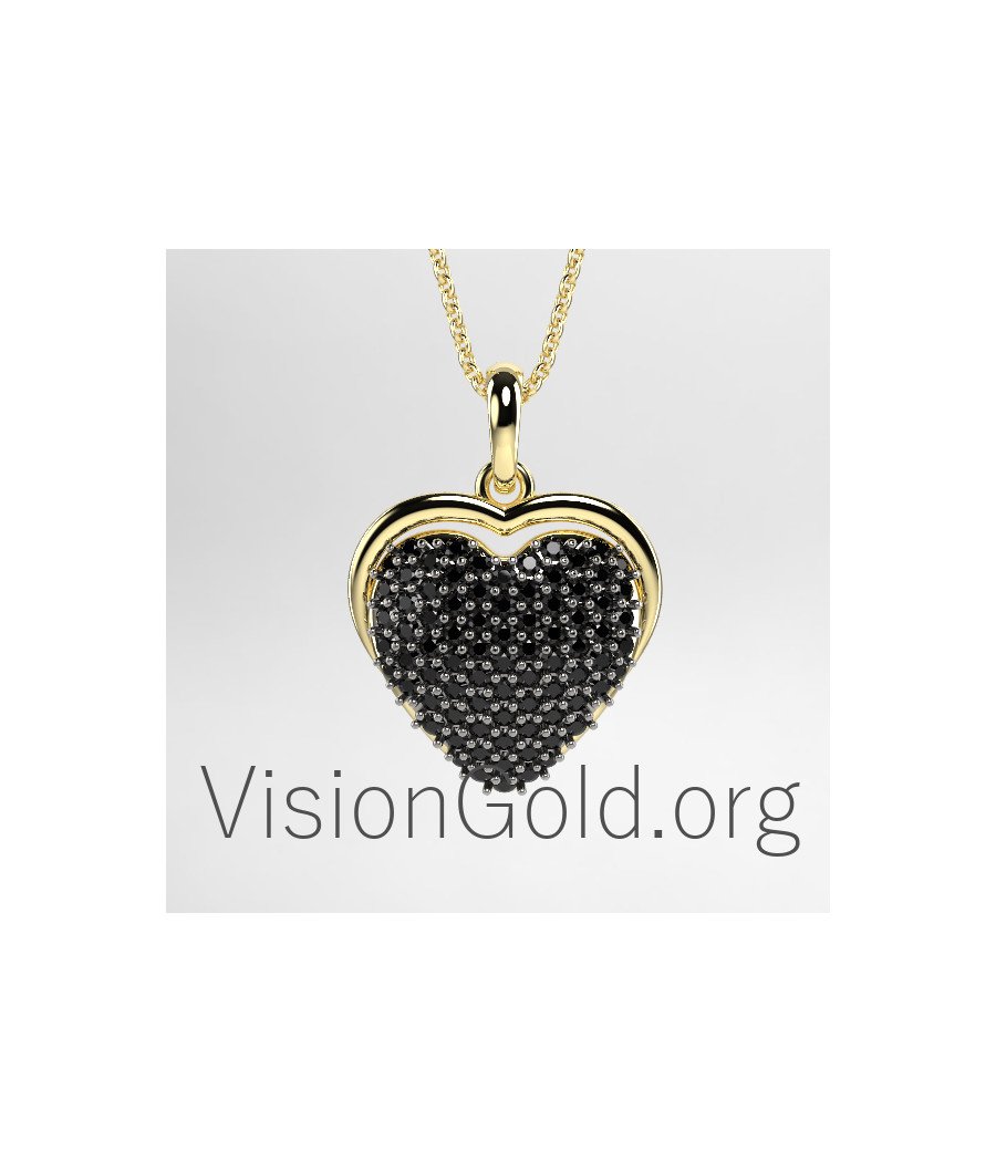 Delicate Heart Necklace for Women 0356