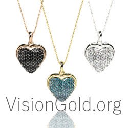 Delicate Heart Necklace for Women 0356