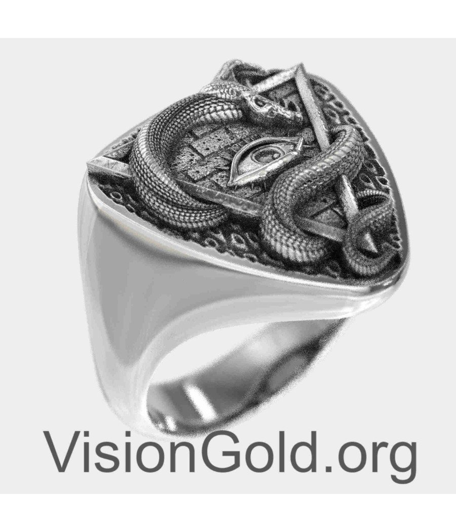 Men Ring Eye of Providence 0817