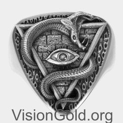 Men Ring Eye of Providence 0817