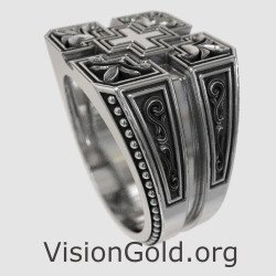 Cross Christian Religious Ring 0063