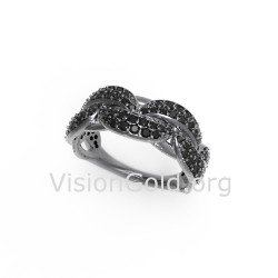 Zircon ring, Romantic Rings, Fashion Ring, Goldfiled ring