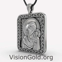 Φυλαχτό Με Την Παναγία Και Τον Ιησού 0157