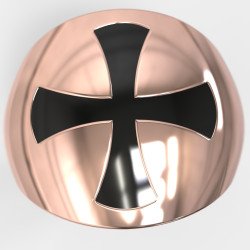 Mode Fingerknöchel Ring - Pinky Ring Kreuz 0473R