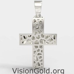 Крестильное ожерелье для девочки 0041L