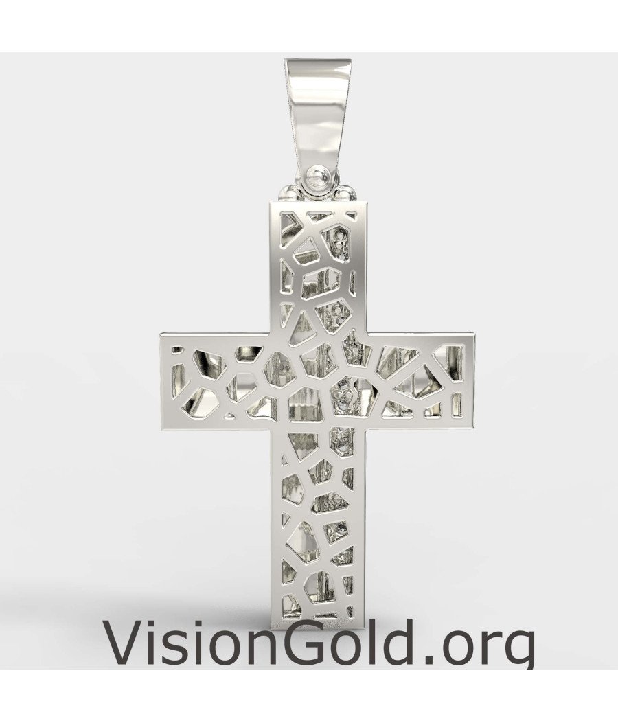 Taufe Kreuz Halskette für Baby Girl 0041L
