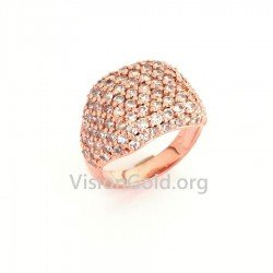 Серебряное кольцо Шевалье 925-Кольца Шевалье- Кольца