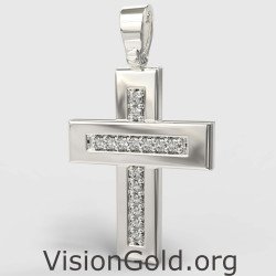 Christering Cross - Baptism Gift for Her 0016L