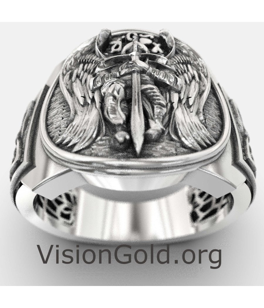 Signet Premium Sankt Michael Ring 0841