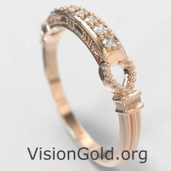 Fabulous zierlichen Ring Versprechen Jahrestag Geschenk 1353R