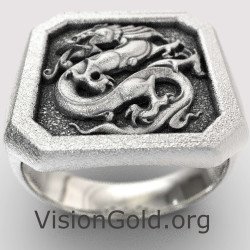 Dragon Signet Ring 0849L