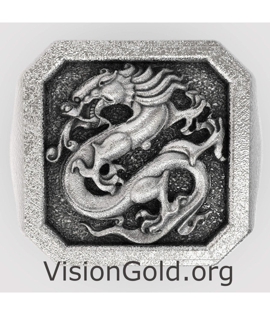 Dragon Signet Ring 0849L