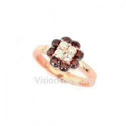 Δαχτυλίδι Ροζέτα Ασημένιο