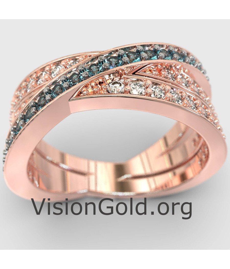 X Ring Rose Gold 1033R