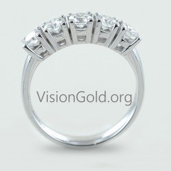 Classic Half Eternity Ring 0002