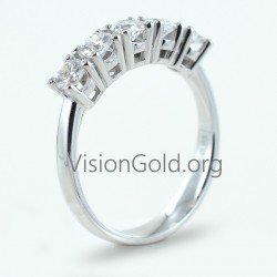 Classic Half Eternity Ring 0002