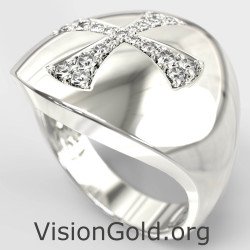 Anillo Signet Chevalier Cruz 0474LLP