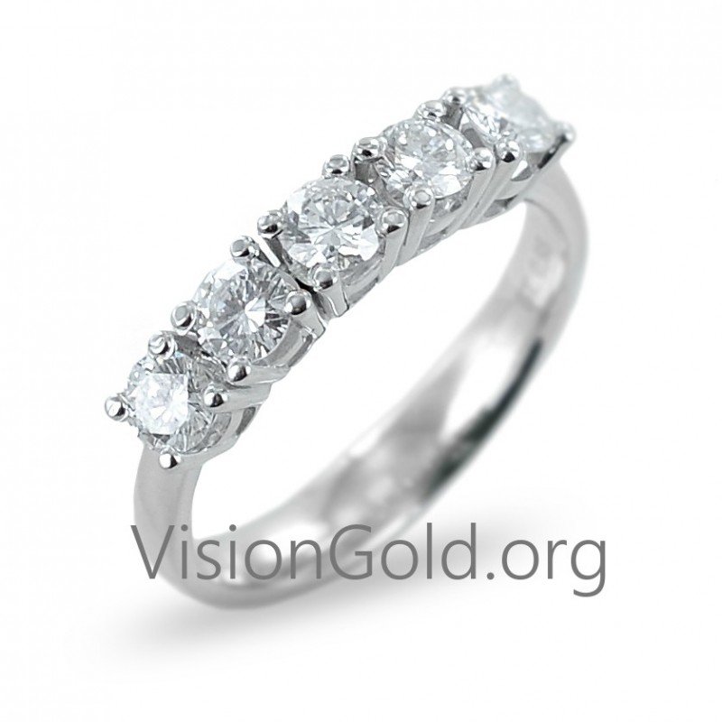 Classic Half Eternity Ring 0002