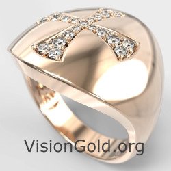 Pinky Finger Siegel Chevalier Ring 0474RLP