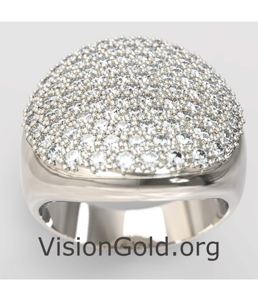 Luxury Pave Chevalier Ring 66L