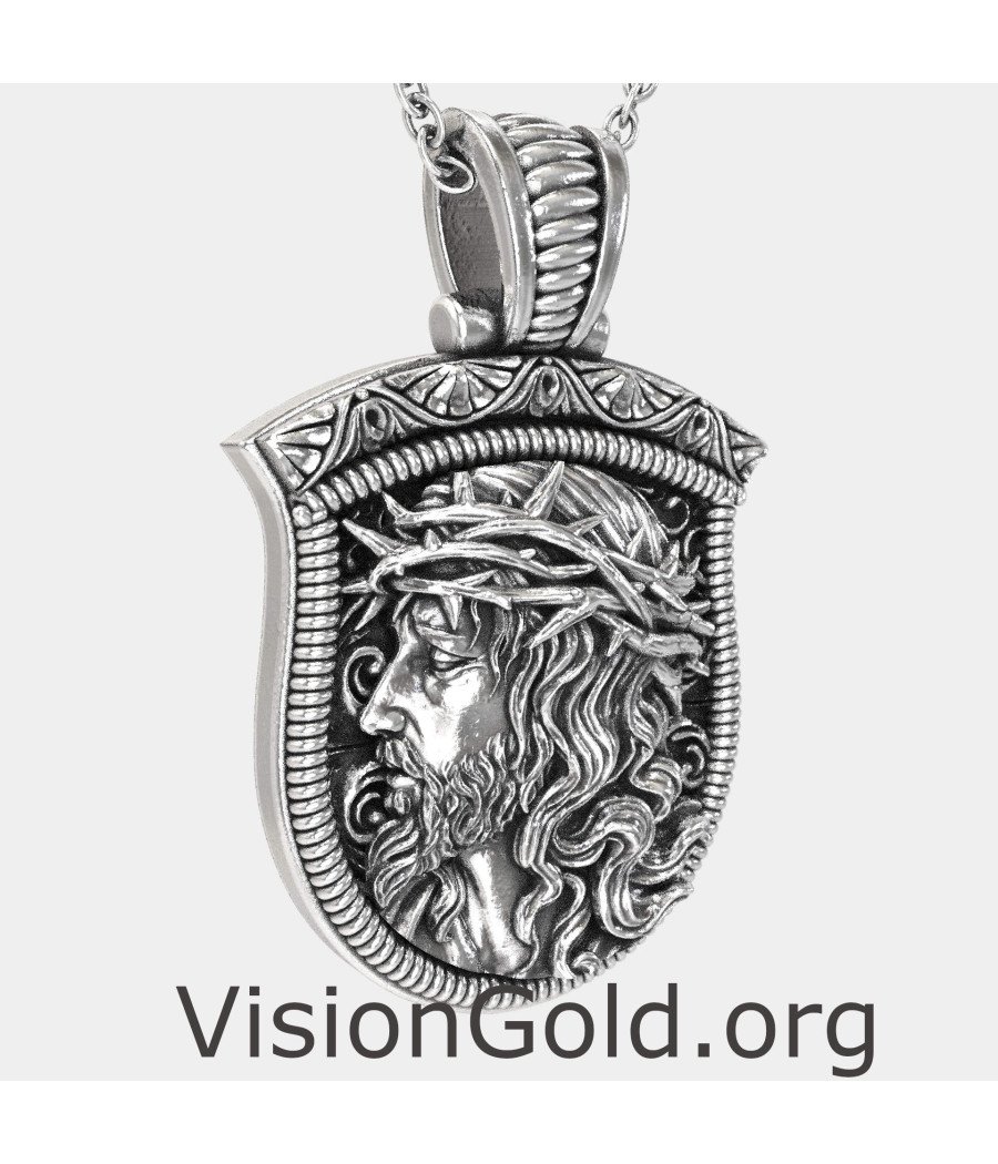 Premium Jesus Christian Necklace Pendant 0425