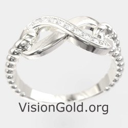 Chevalier Infinity Ring - Gift for Her 0702L