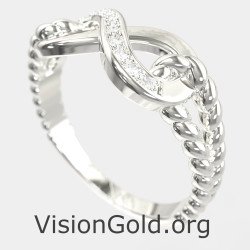 Chevalier Infinity Ring - Gift for Her 0702L