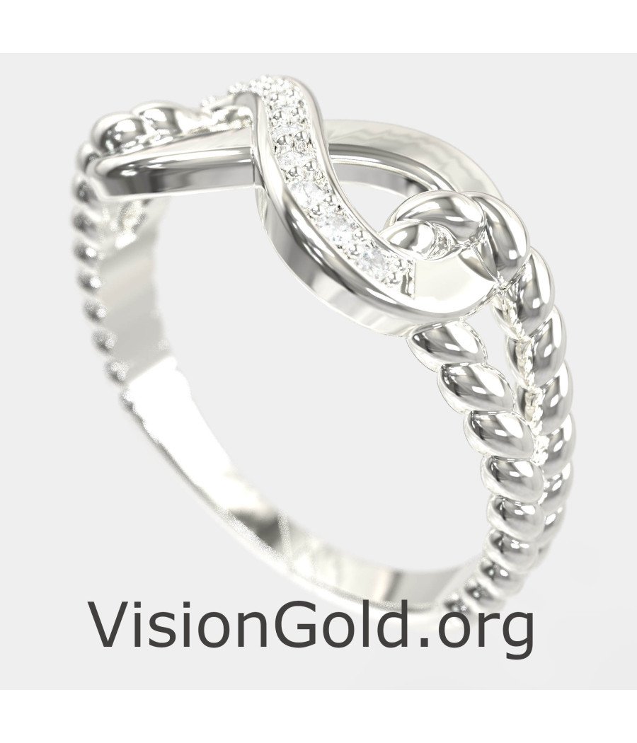 Chevalier Infinity Ring - Gift for Her 0702L