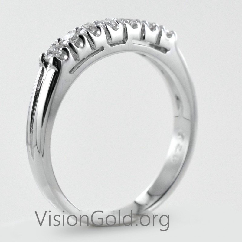 Classic Half Eternity Ring 0005