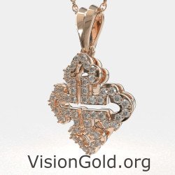 Elegant Religious Cross Gift for Women 0092RAP