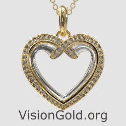 Impressive Heart Necklace 0748K