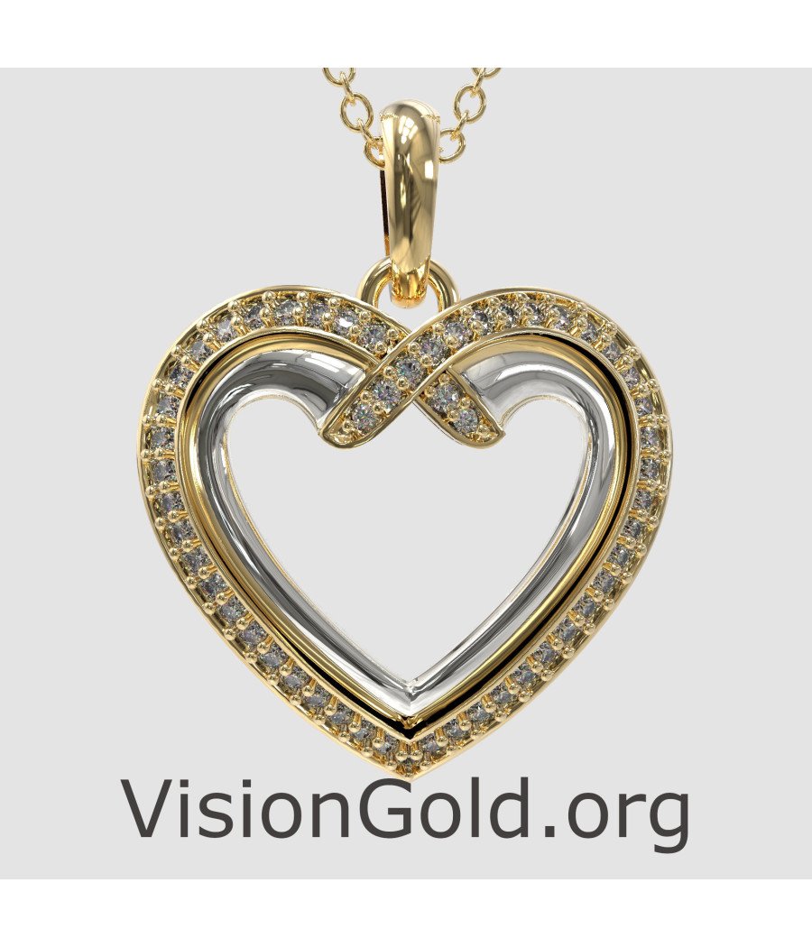 Impressive Heart Necklace 0748K