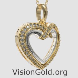 Impressive Heart Necklace 0748K