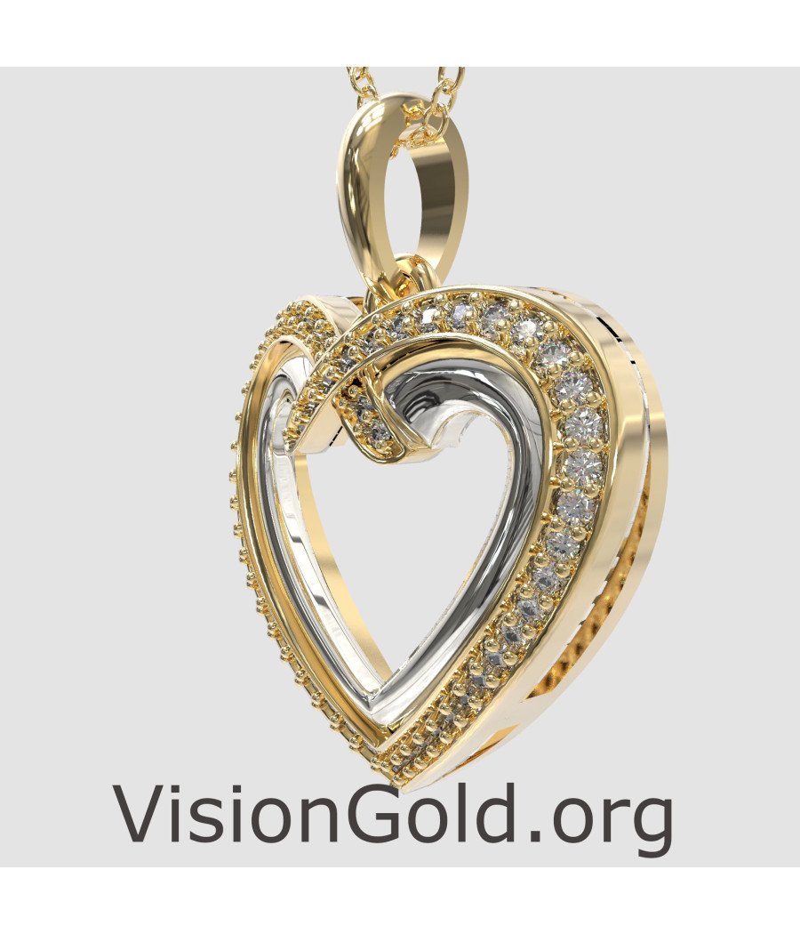 Impressive Heart Necklace 0748K