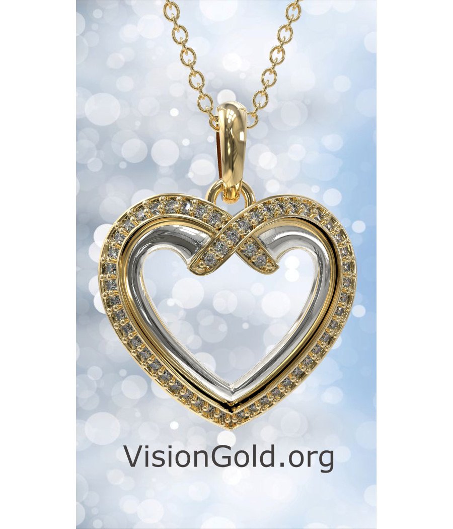 Impressive Heart Necklace 0748K