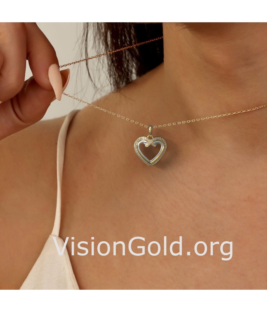 Impressive Heart Necklace 0748K