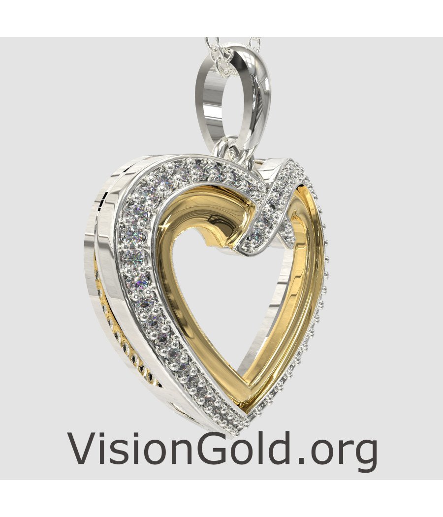 Premium Gift Heart Necklace 0748L