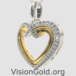 Premium Gift Heart Necklace 0748L