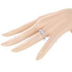 Διαμαντένιο λευκόχρυσο δαχτυλίδι 0,90ct