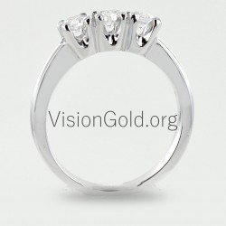 Δαχτυλίδι σειρέ με μπριγιάν