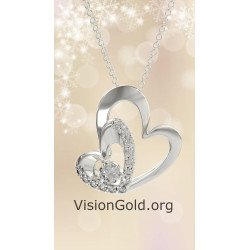 Gift Heart Necklace Pendant 0630L