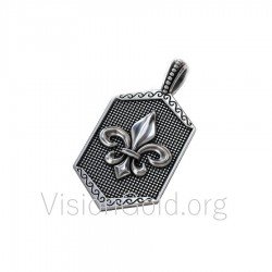 Ασημένια Ανδρική Ταυτότητα Frue De Ellis