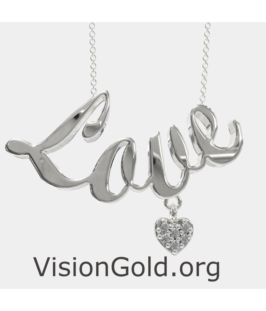 Valentines Love Necklace 0864L