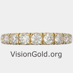 Σειρέ Δαχτυλίδι Κίτρινο Χρυσό 0121K