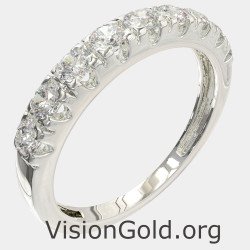 кольцо с полувечностью 2,5 мм 0121L
