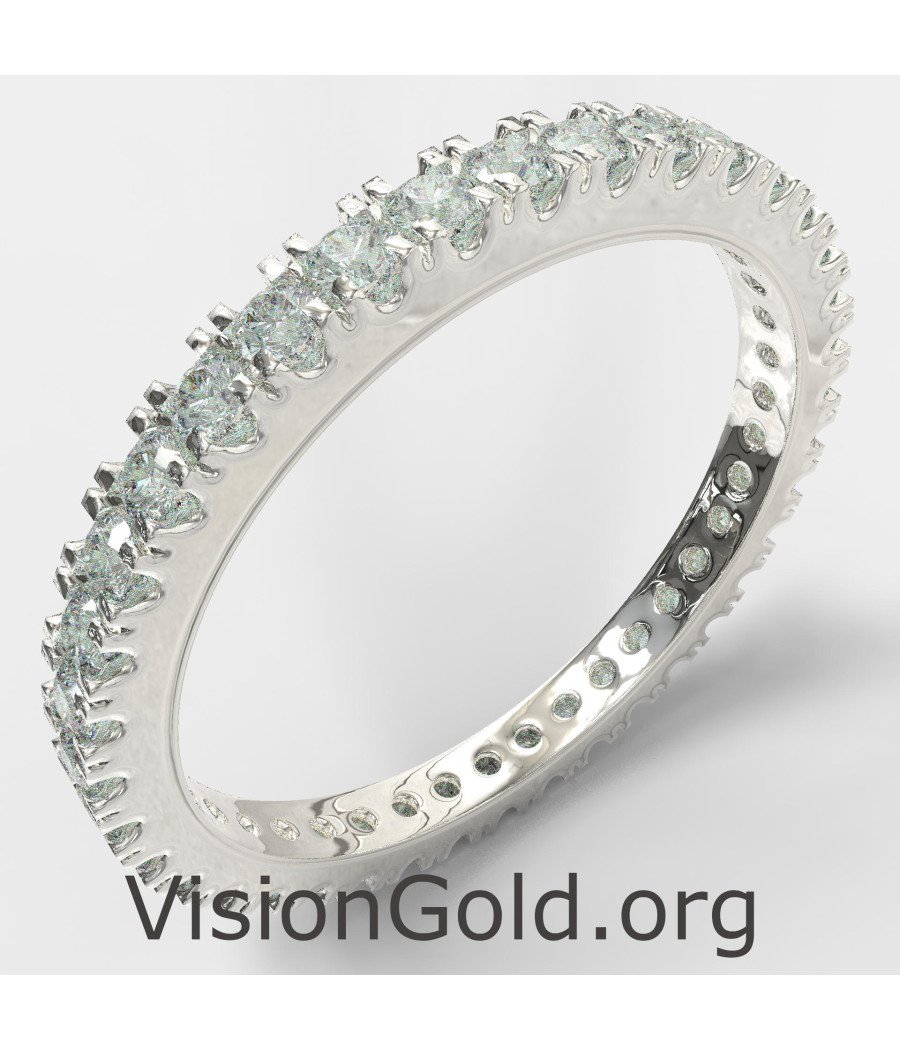 Dainty Slim Eternity Ring 0097L