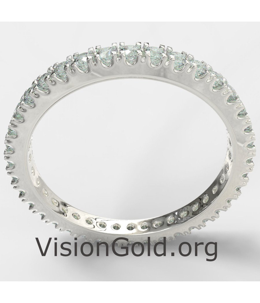 Dainty Slim Eternity Ring 0097L