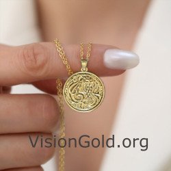 Layering Coin Necklace Gift for Her 0759K